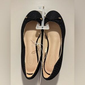 Women's Round Toe Sparkle Flats